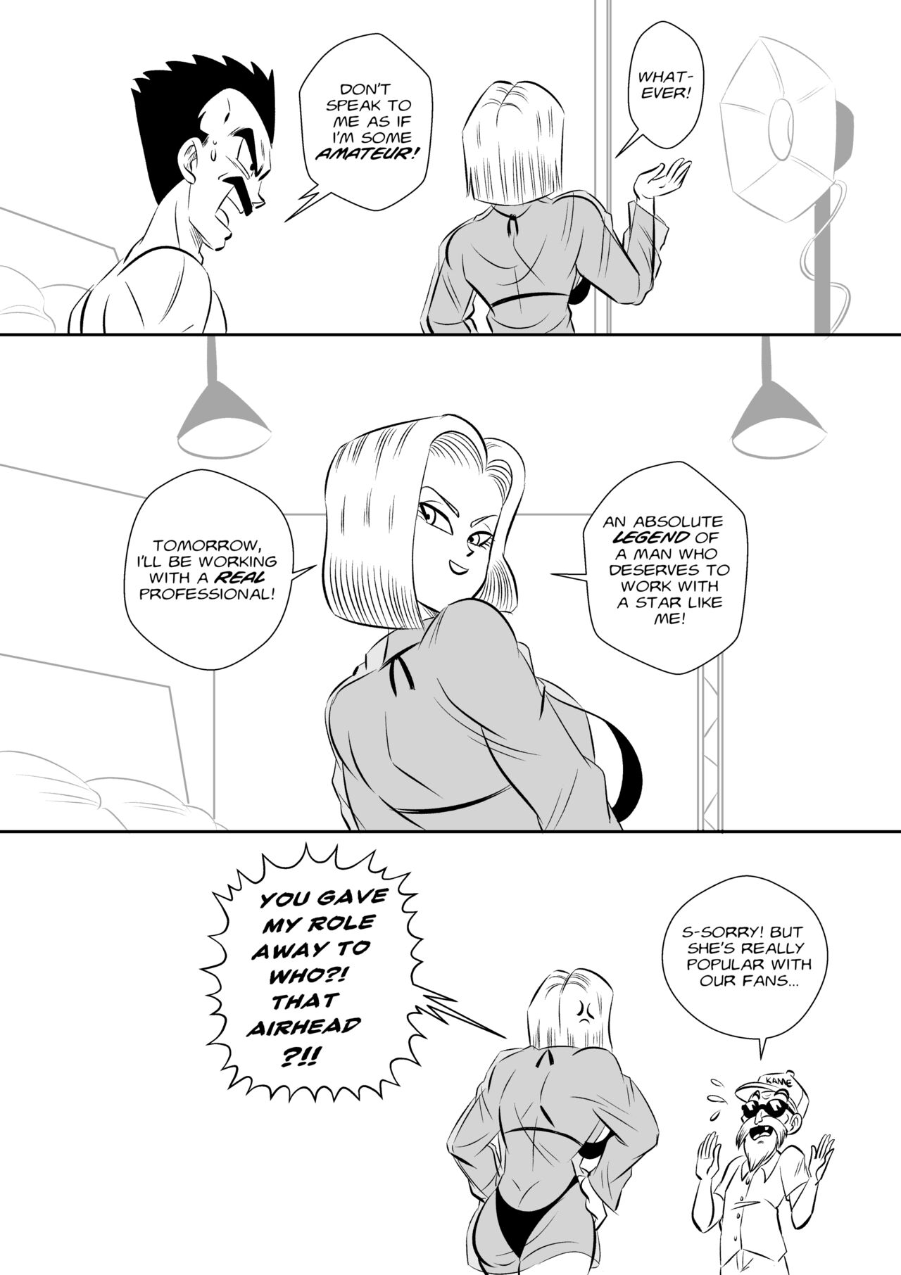 On Set - "Are You Jealous?" page 3 full