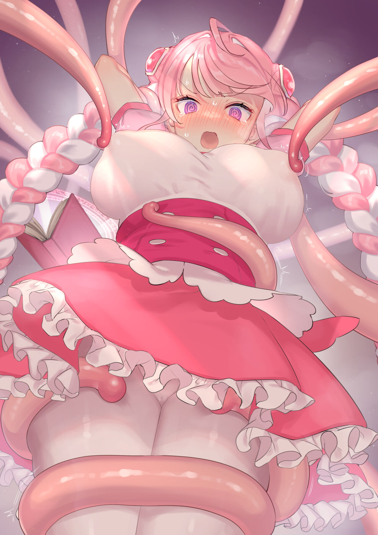 Shokushu ni Chikubi Oshioki Sarechau Mahou Shoujo page 7 full