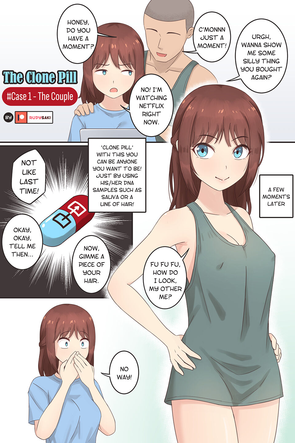 The Clone Pill Case.1 - The Couple page 1 full