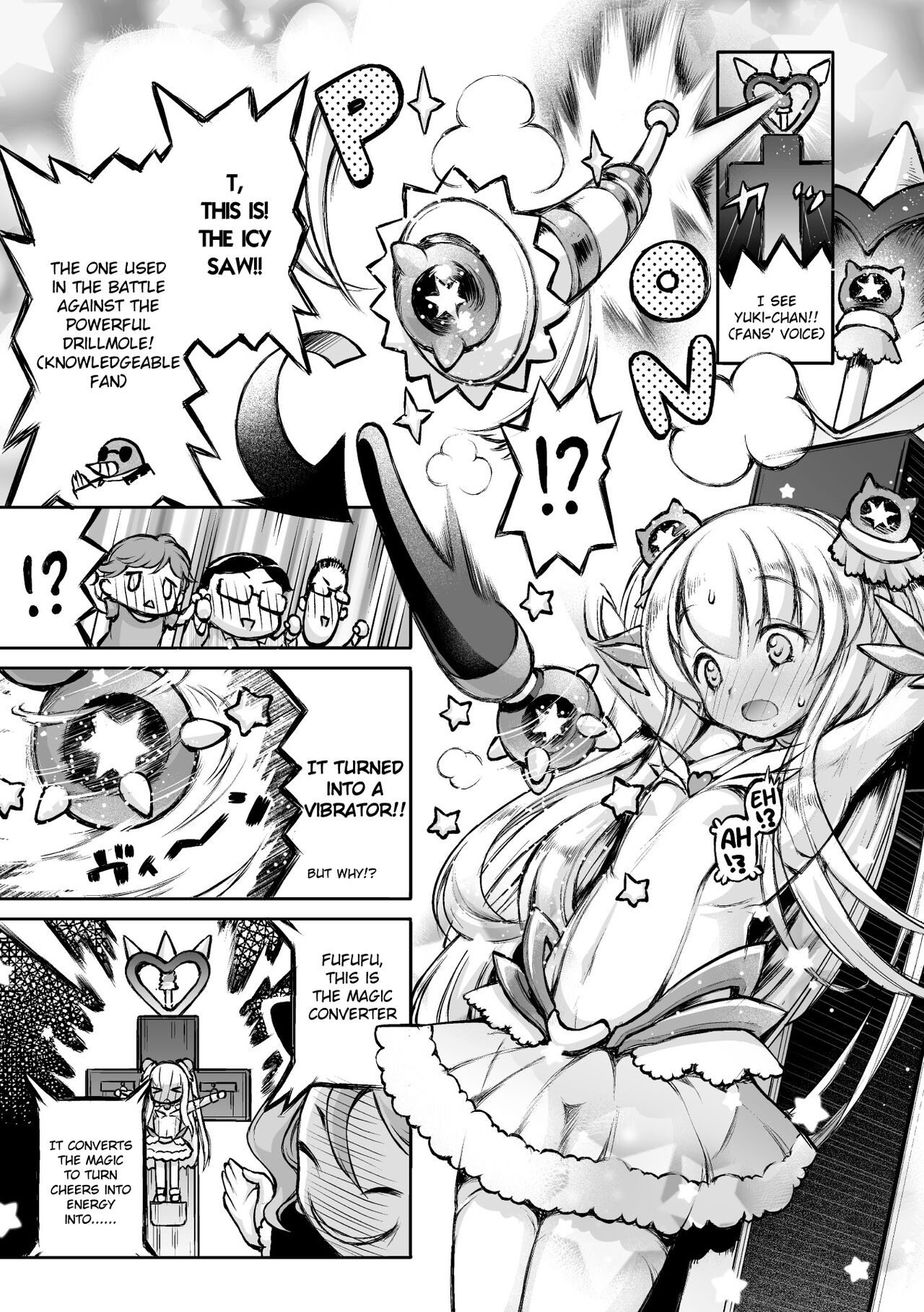Otokonoko Mahou Shoujo Pretty Icy~Icy Dai Pinchi!? Haritsuke-Shaiminshoukei Show Daihaishin~ page 4 full
