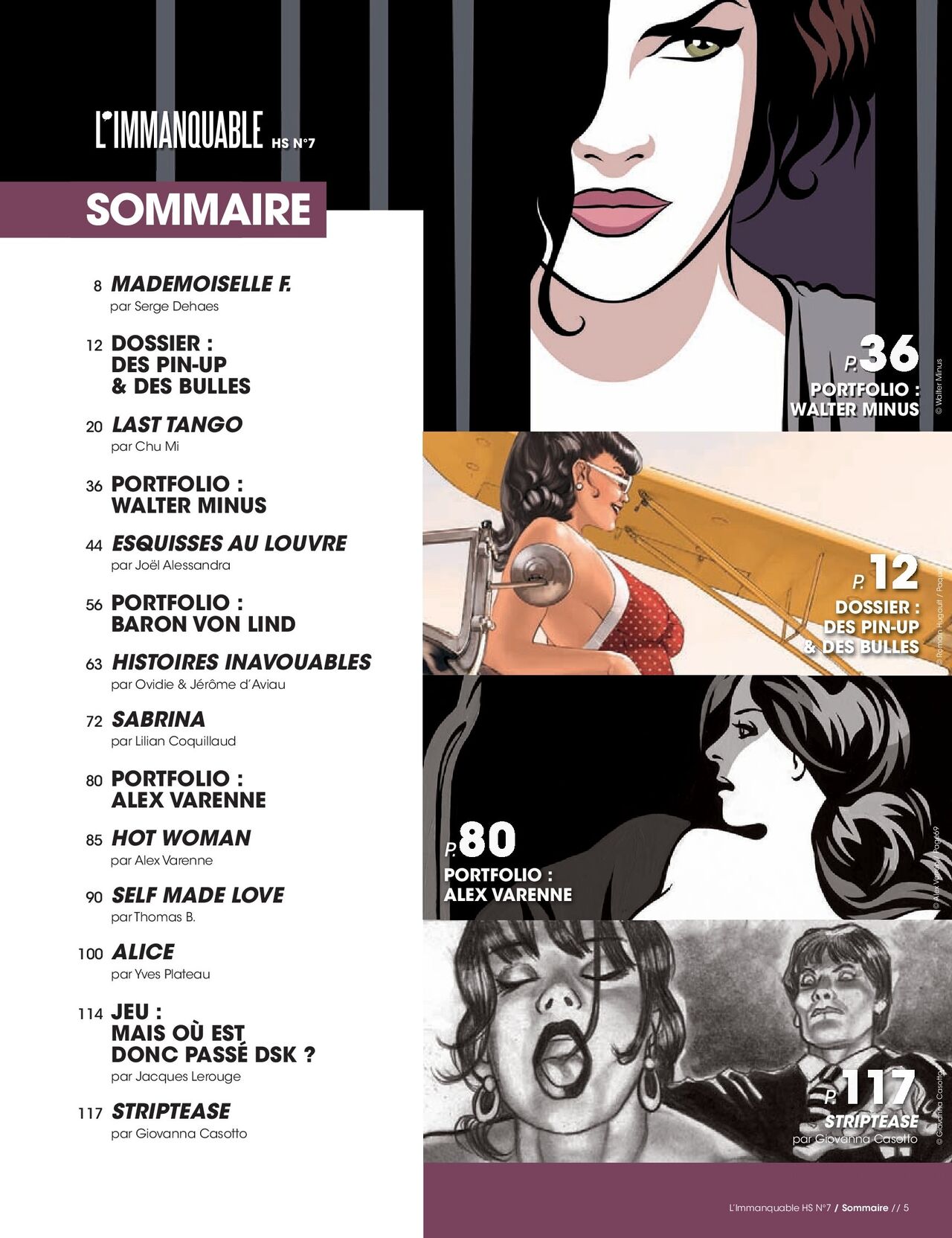 L'immanquable Hors-Série N°7 - Pin-up page 5 full