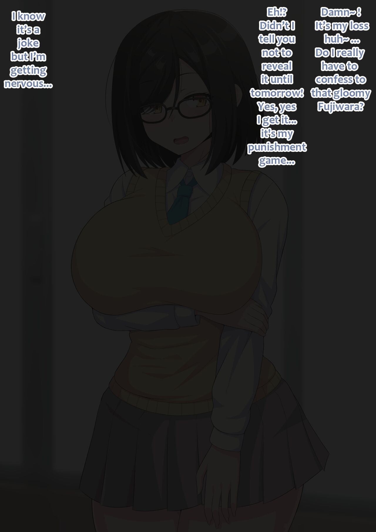 A story about confessing to a shy classmate as a punishment, only to be tormented by her feet and smell! page 2 full