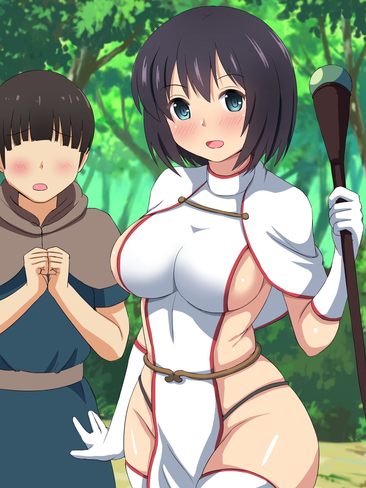 Suki na Onnanoko to Futarikiri de Bouken ni Deru Koto ni Nattan dakedo page 1 full