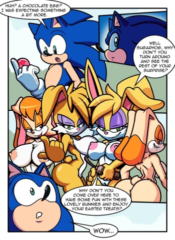 Sonic's Easter Treat cover