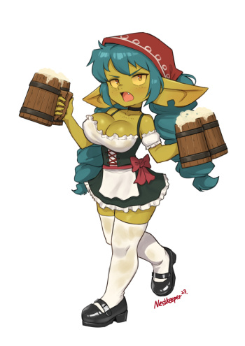 Goblin Waitress cover
