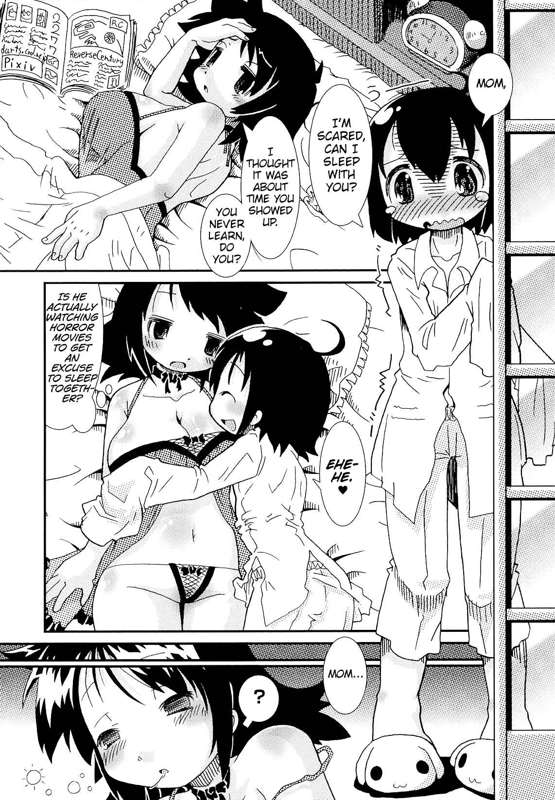 Mama no Ichiban Kowai Mono page 3 full