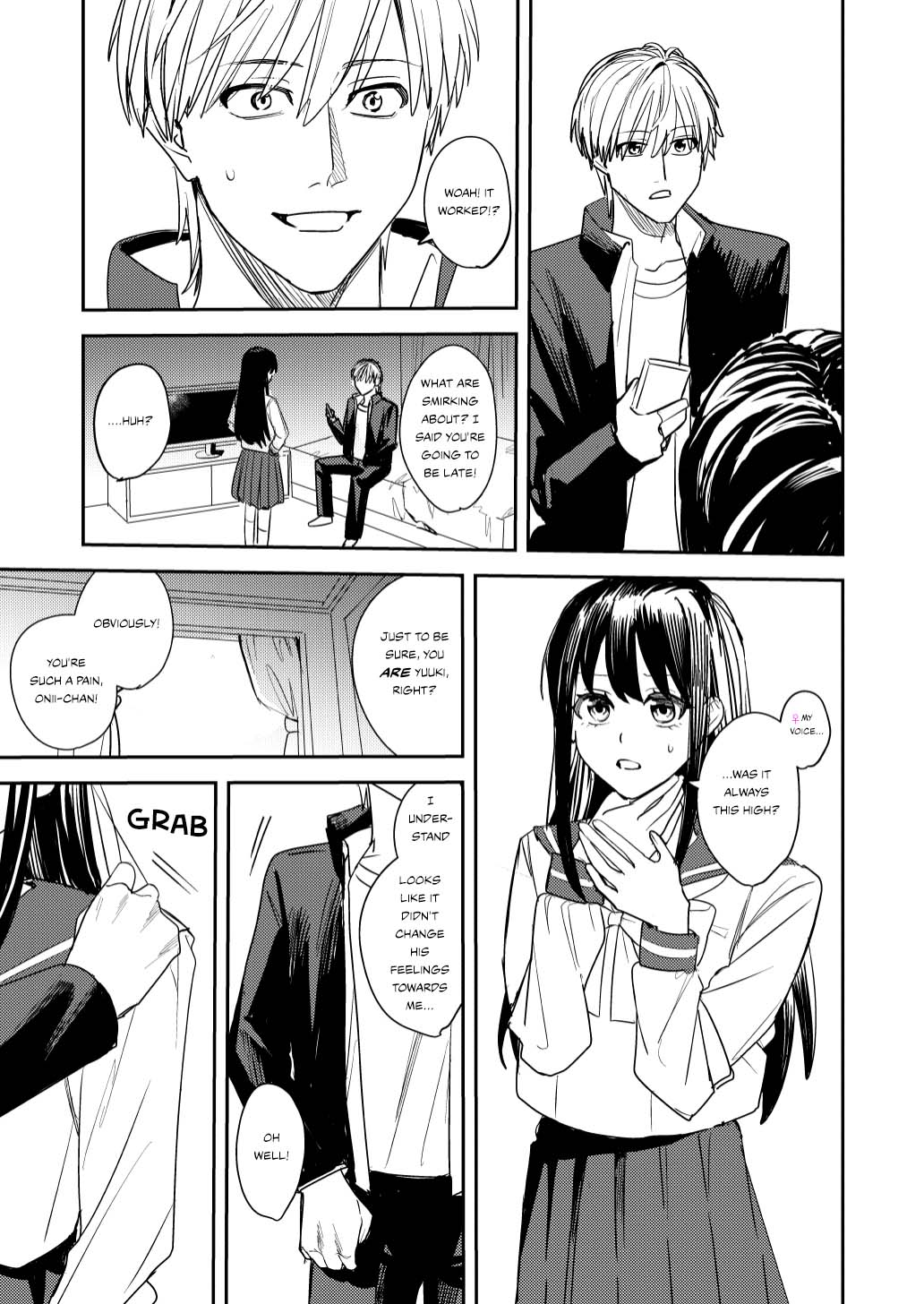 If Only They Were Girls | Koitsura Minna Onnanoko nara Yoinoni page 7 full