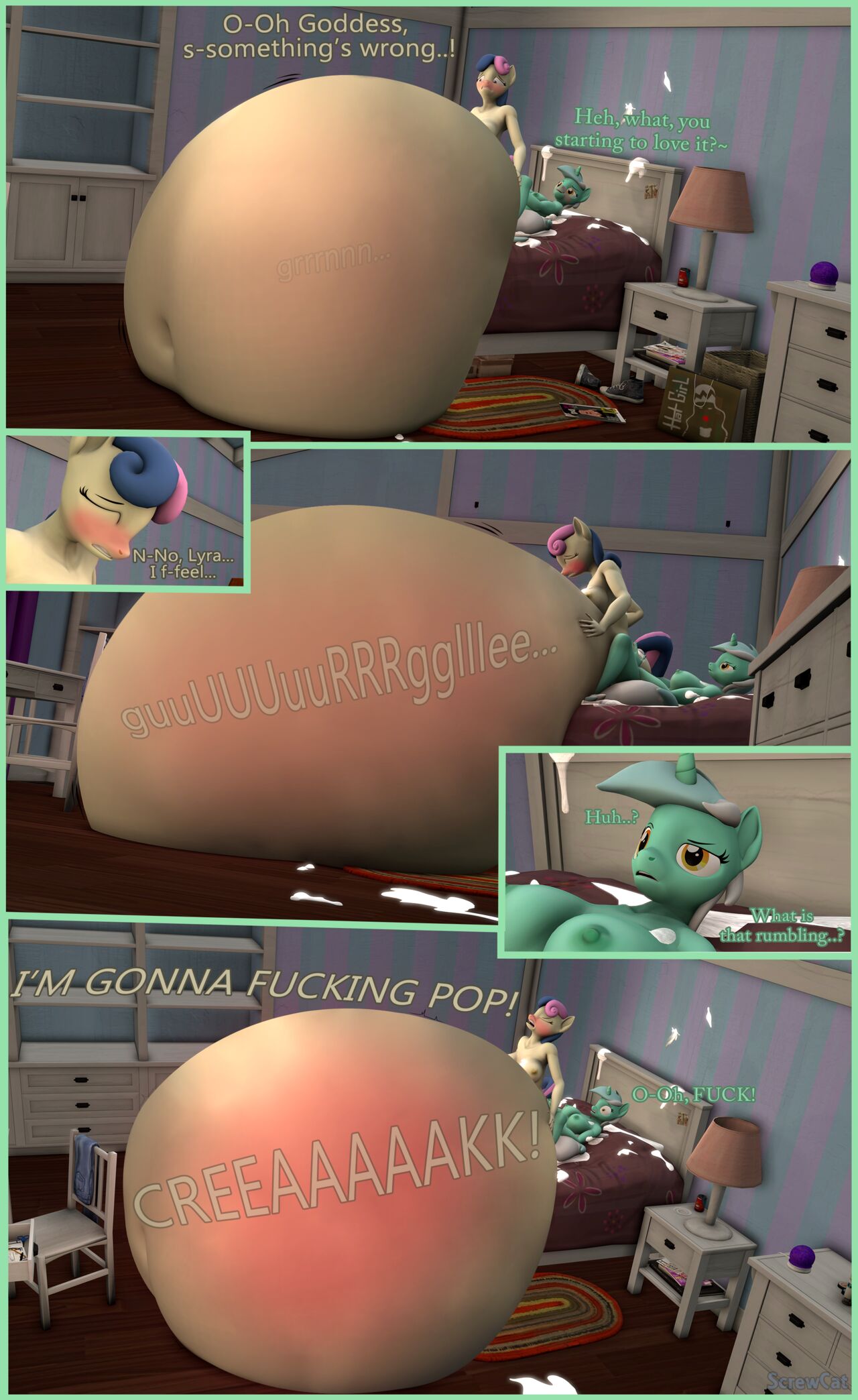 Lyra's Endless Orgasm 1 &amp; 2 page 10 full