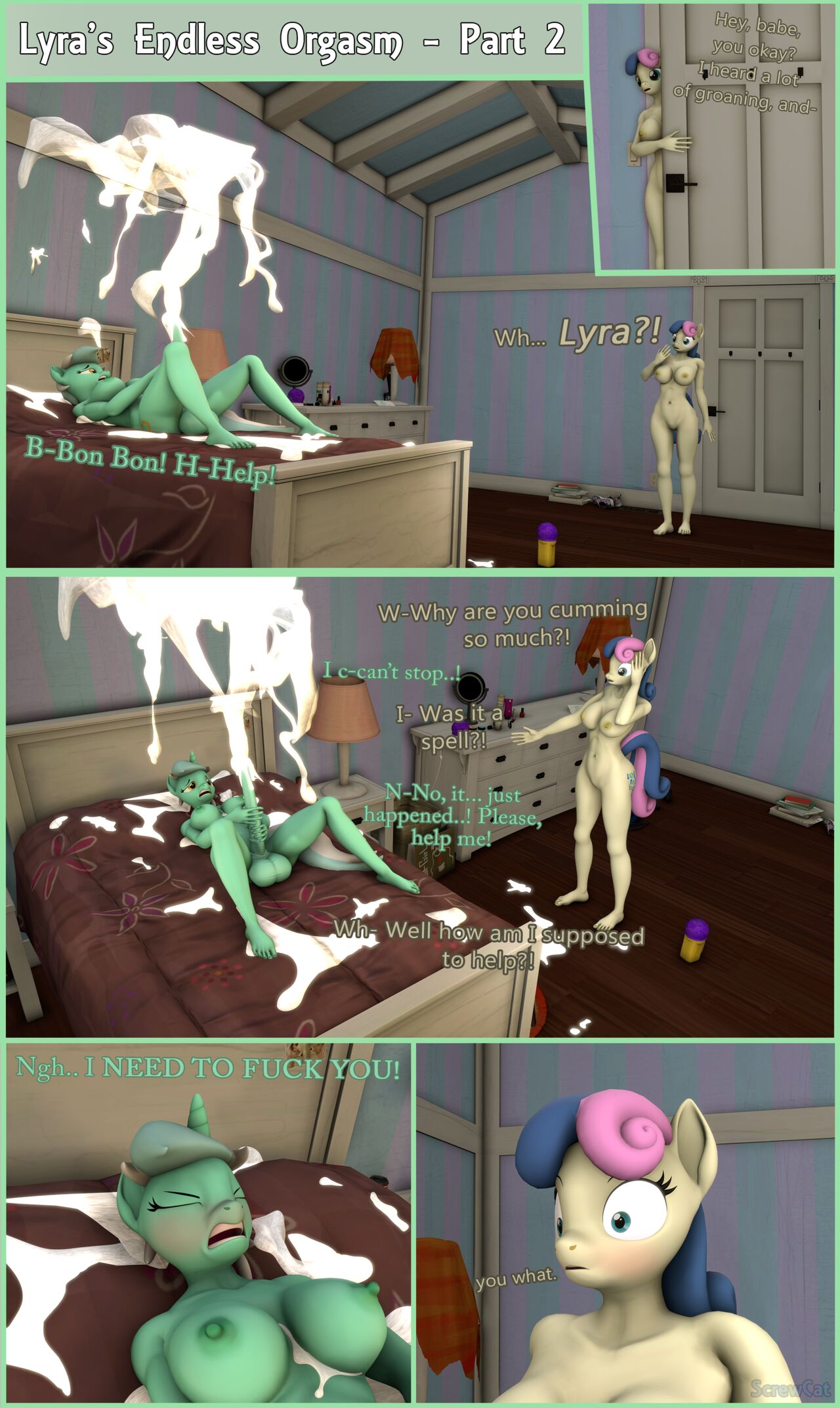 Lyra's Endless Orgasm 1 &amp; 2 page 5 full