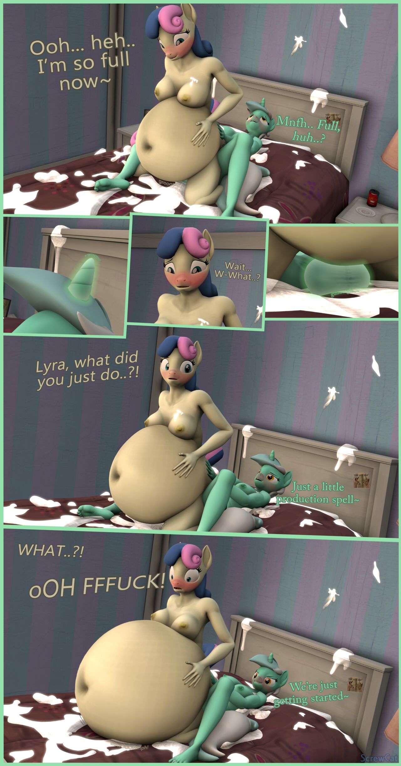 Lyra's Endless Orgasm 1 &amp; 2 page 8 full