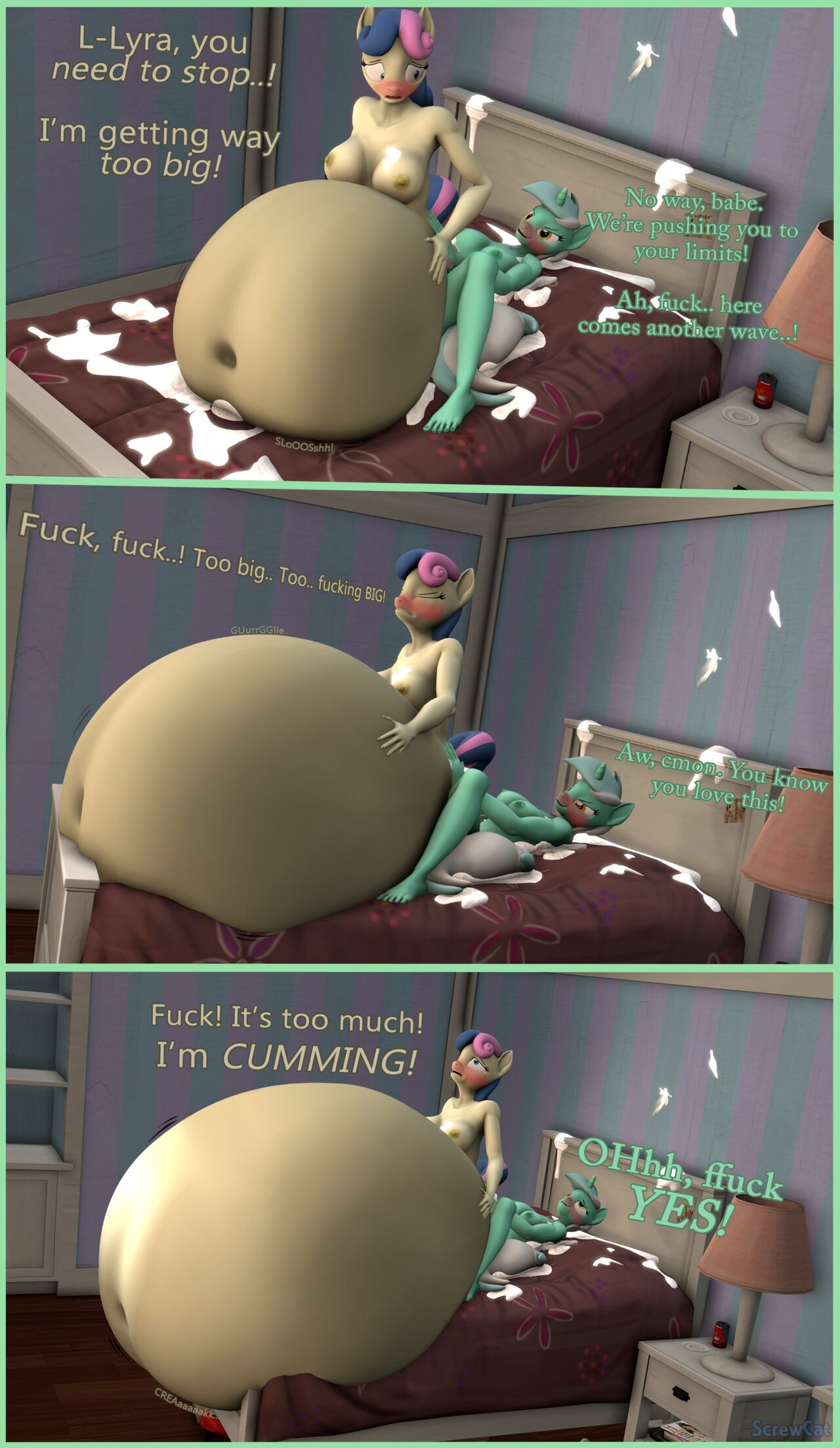 Lyra's Endless Orgasm 1 &amp; 2 page 9 full