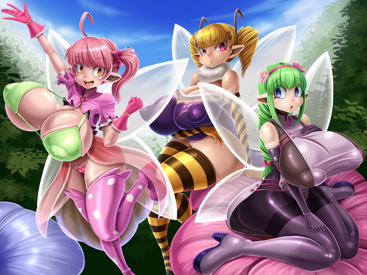 Fairies and the Futanari Adventurer PREVIEW page 7 full