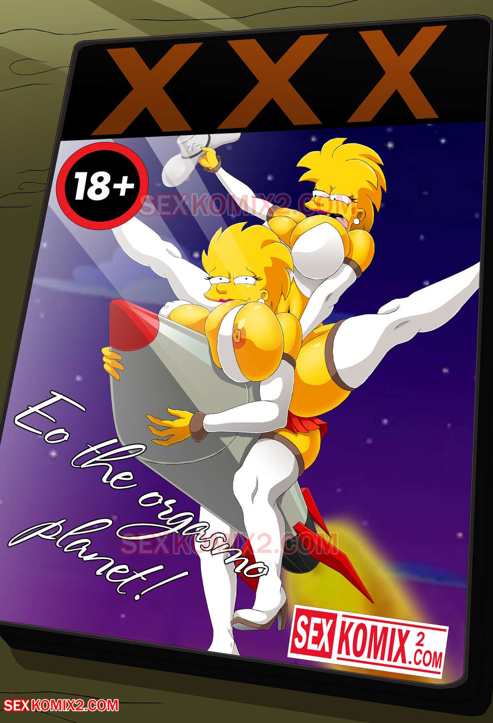 Simpsons. To the planet Orgasmo page 1 full