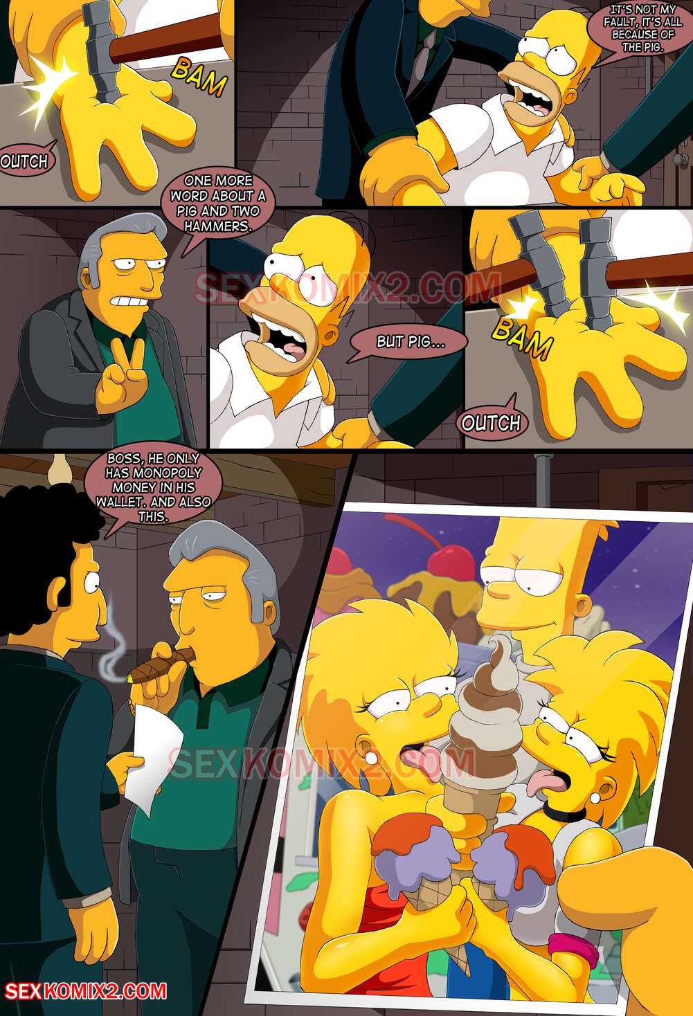 Simpsons. To the planet Orgasmo page 3 full