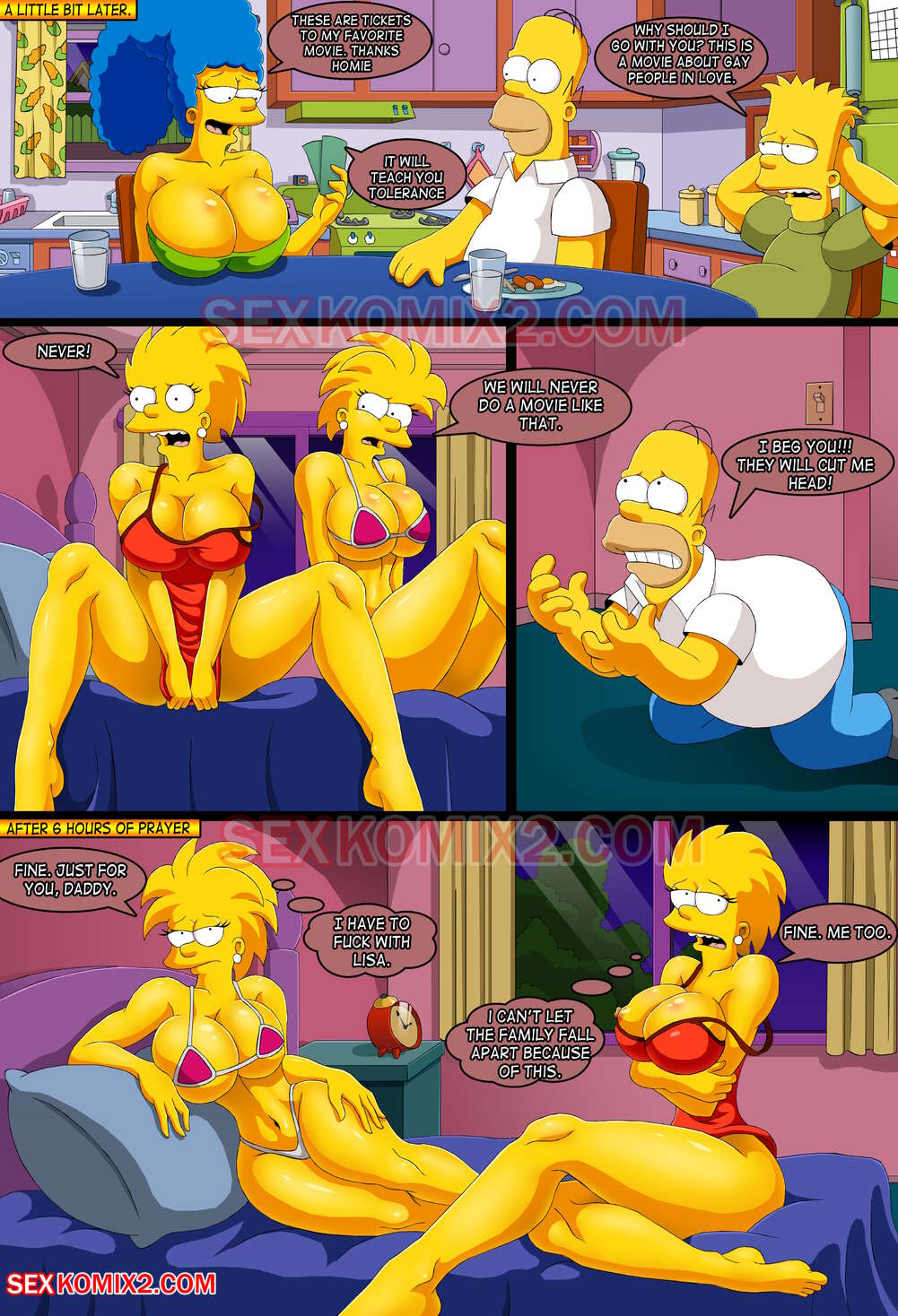 Simpsons. To the planet Orgasmo page 5 full