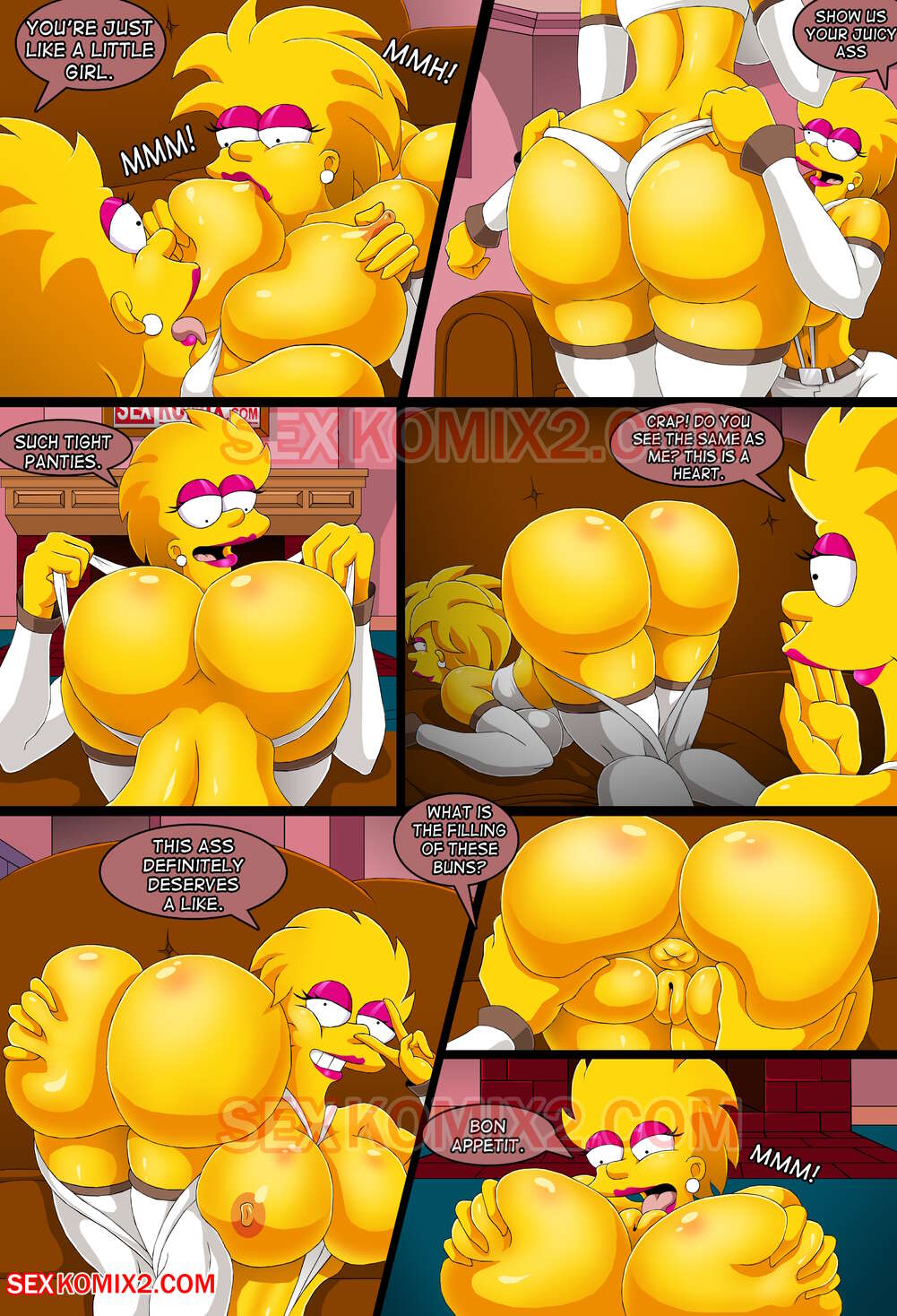 Simpsons. To the planet Orgasmo page 8 full