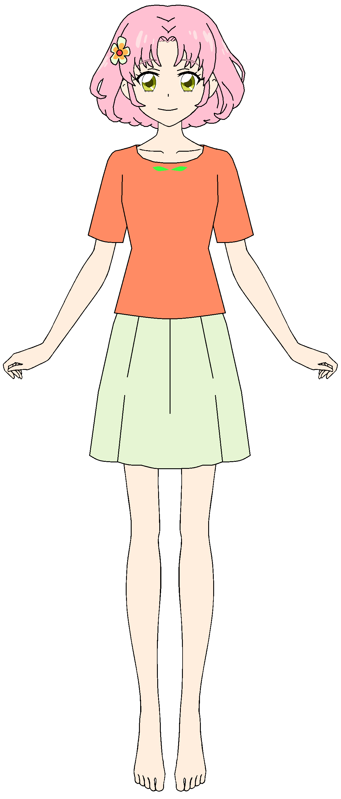 Sakura Kitaōji Outfits Collection 1 page 3 full
