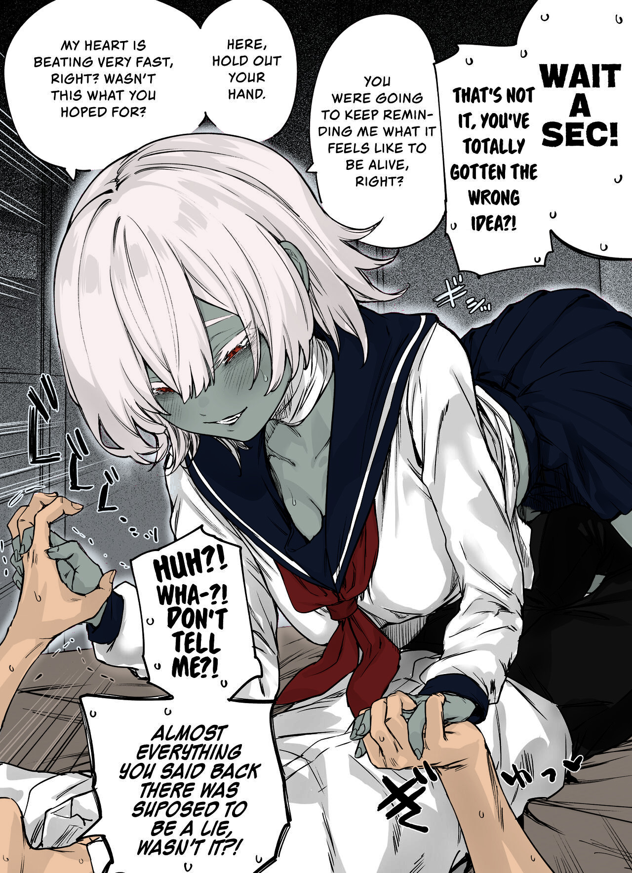 A Manga About Teaching My Zombie Childhood Friend The Real Feeling of Sex page 3 full