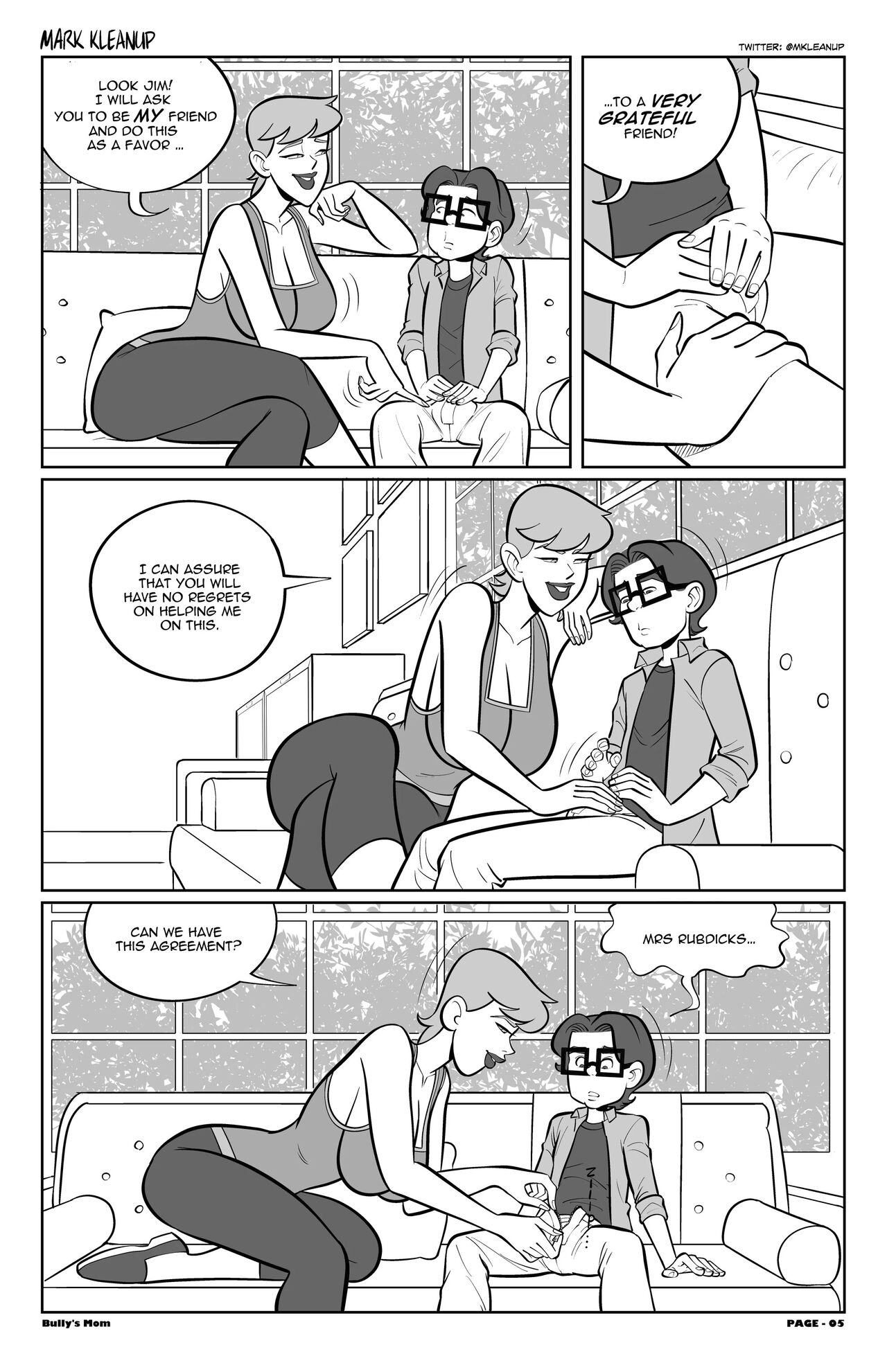 Bully's Mom  - english page 6 full