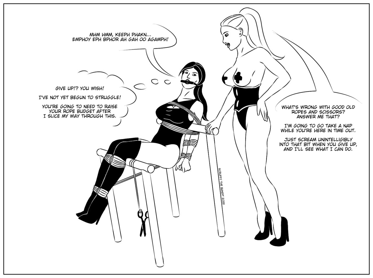 Friendly Competition Among Dommes 1-20 page 8 full