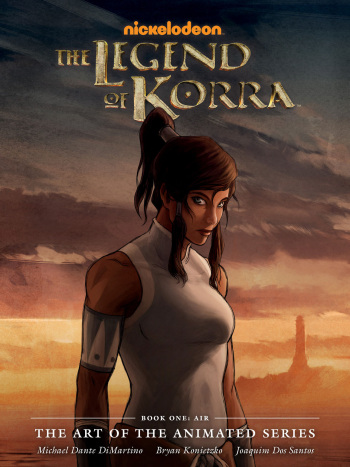 The Legend of Korra - The Art of the Animated Series - Book 01 - Air cover