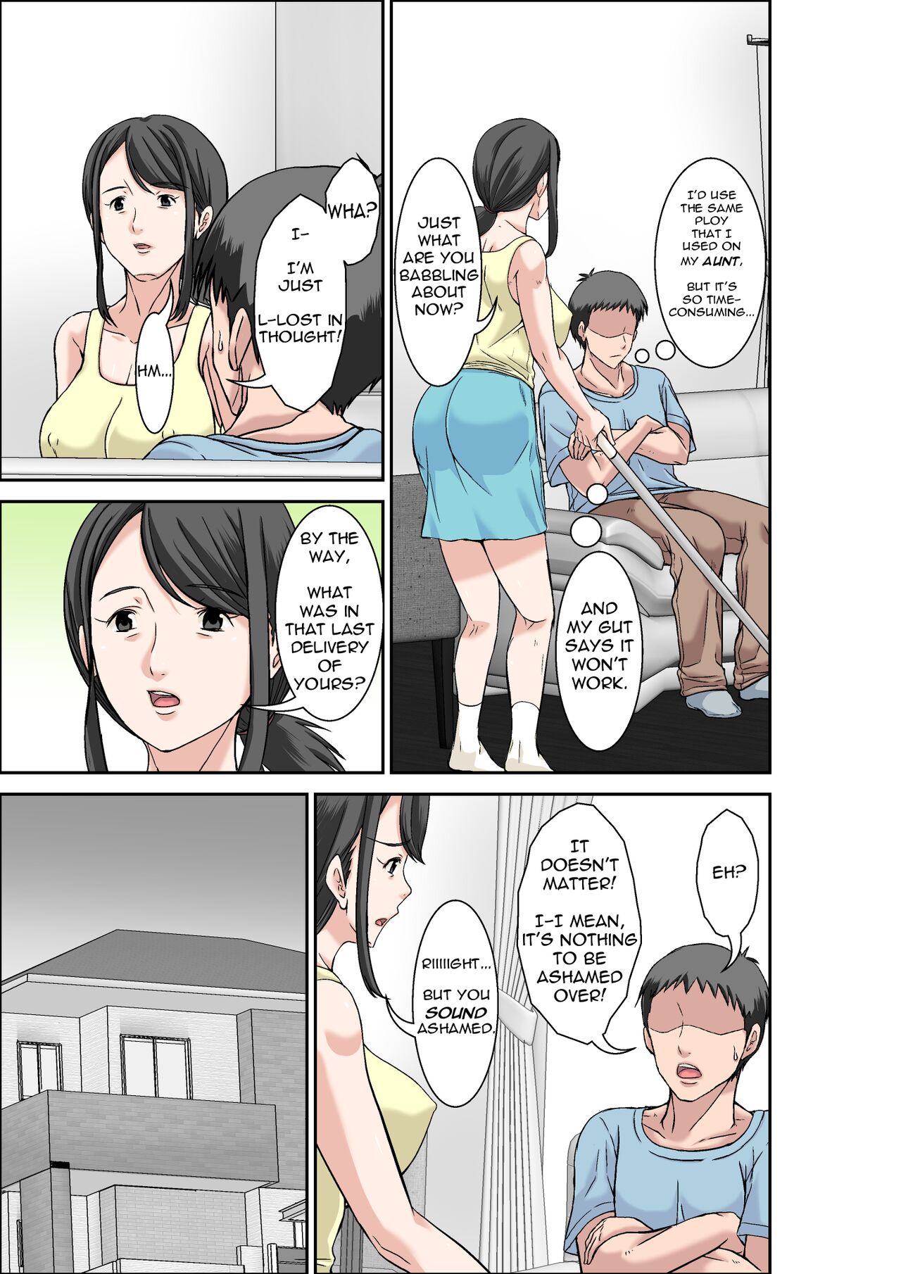 Musuko no Kyokon no Toriko ni Natte Shimatta Chou Binkan Taishitsu no Okaa-san | A Hypersensitive Mom Gets Addicted to Her Son's Big Cock page 3 full