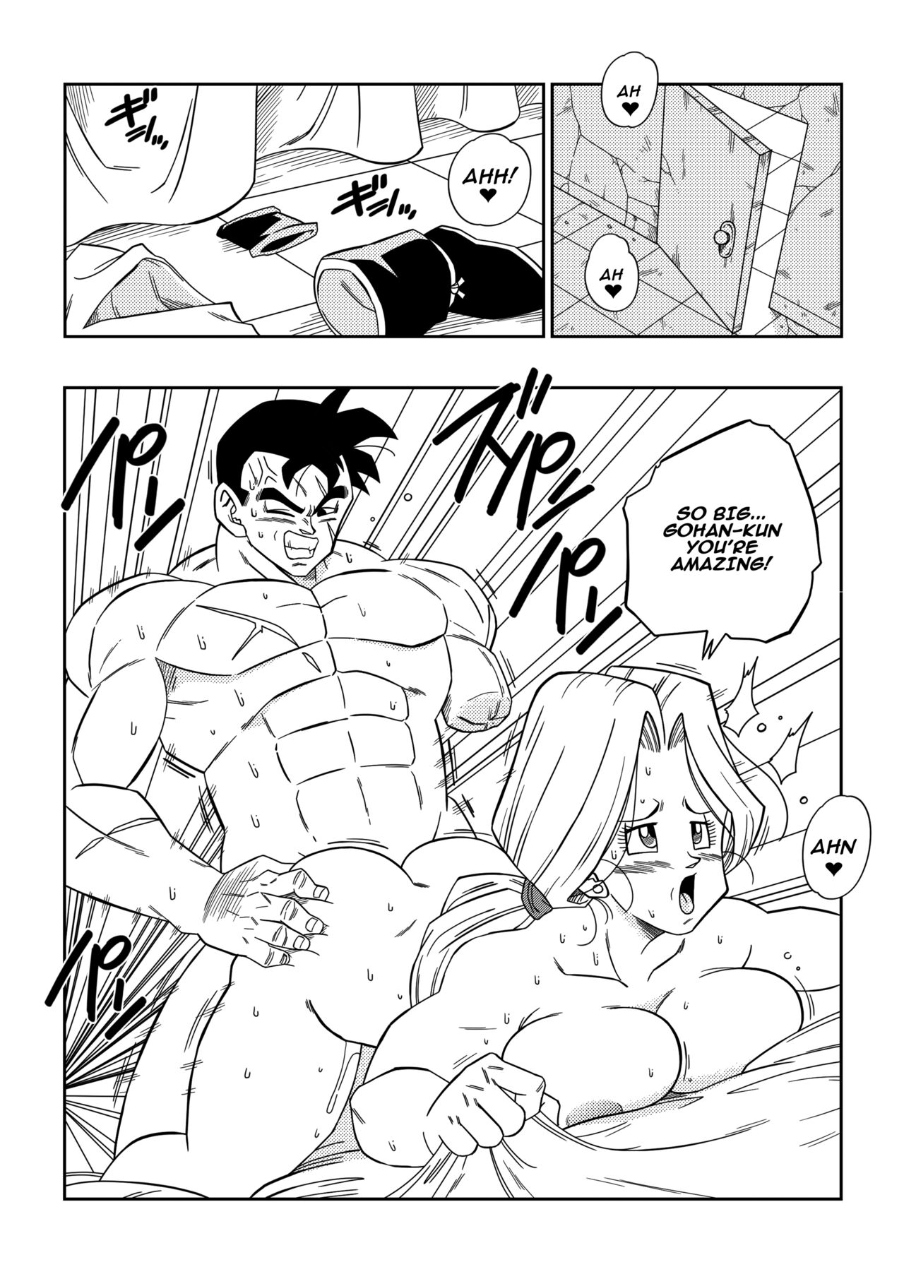 Lost of sex in this Future! - BULMA and GOHAN page 5 full