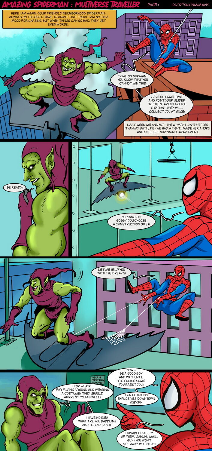 The Amazing Multiverse Traveler - Issue 1 page 2 full