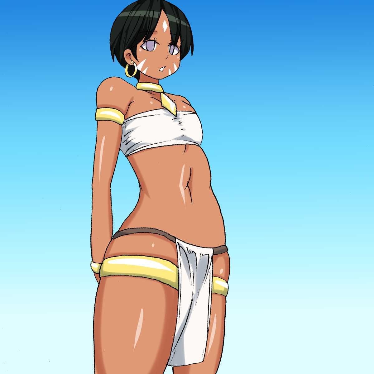 1ah Kasshoku Buzoku Musume page 3 full