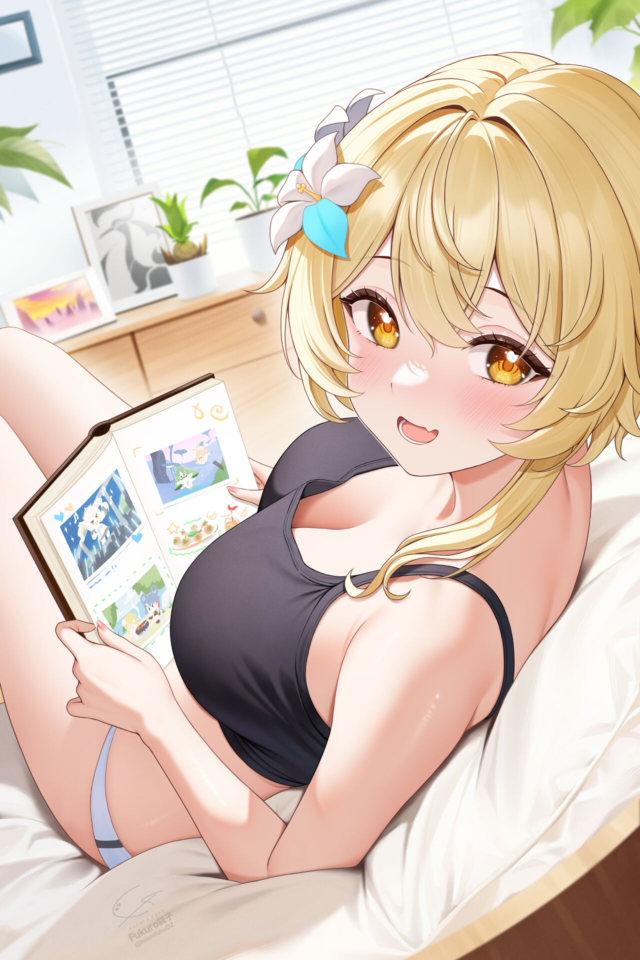 fukuro袋子 Lumine  荧 2023/4/08  R18 6P差分+壁纸差分 page 1 full