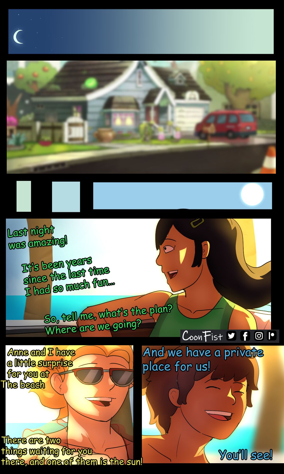 THE WELCUM  AMPHIBIA COMIC page 3 full