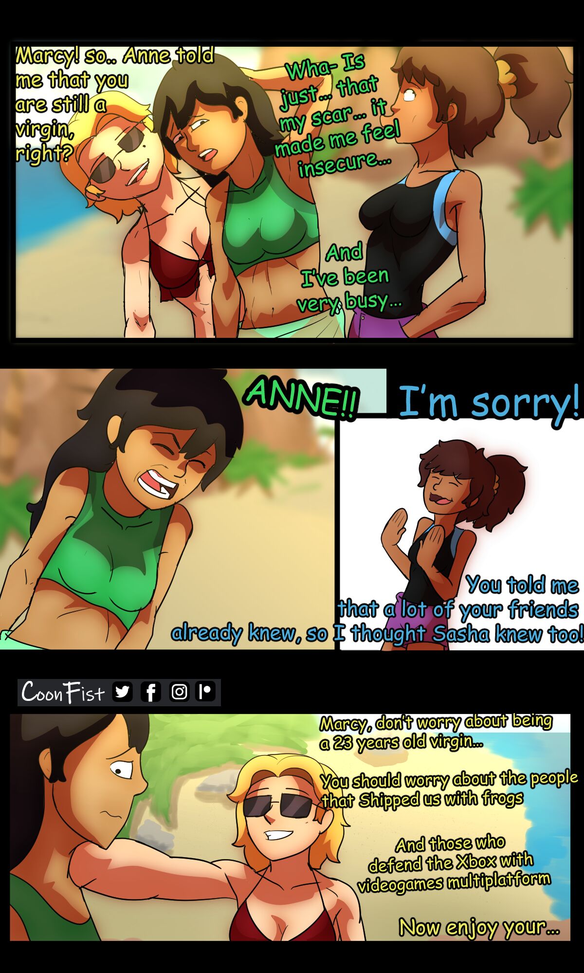 THE WELCUM  AMPHIBIA COMIC page 4 full