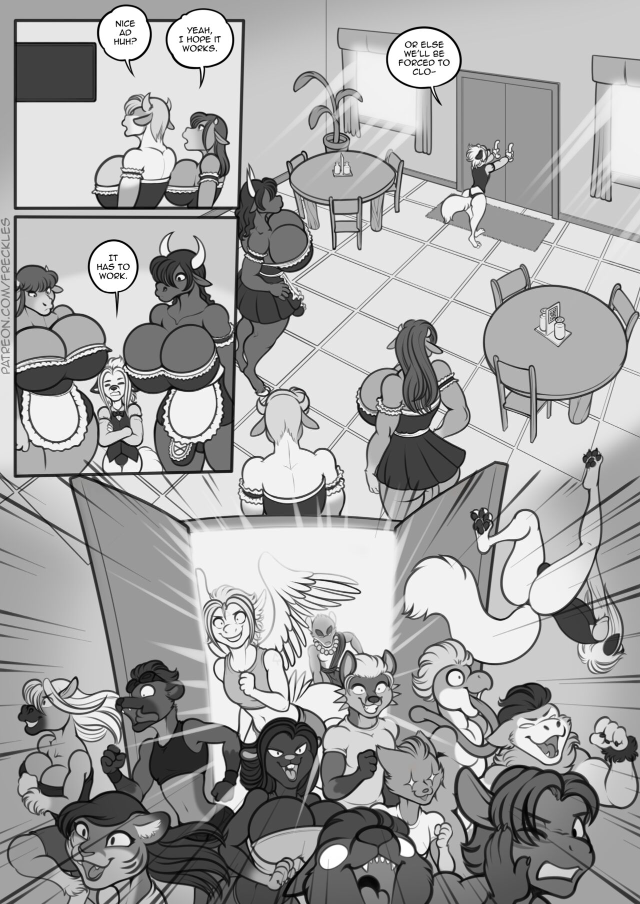 Almond's Cafe page 3 full