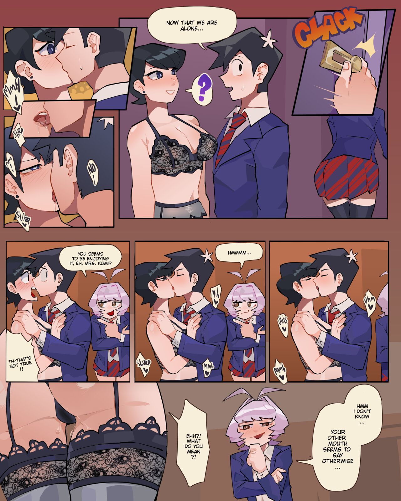 Komi's Mom Affair page 7 full