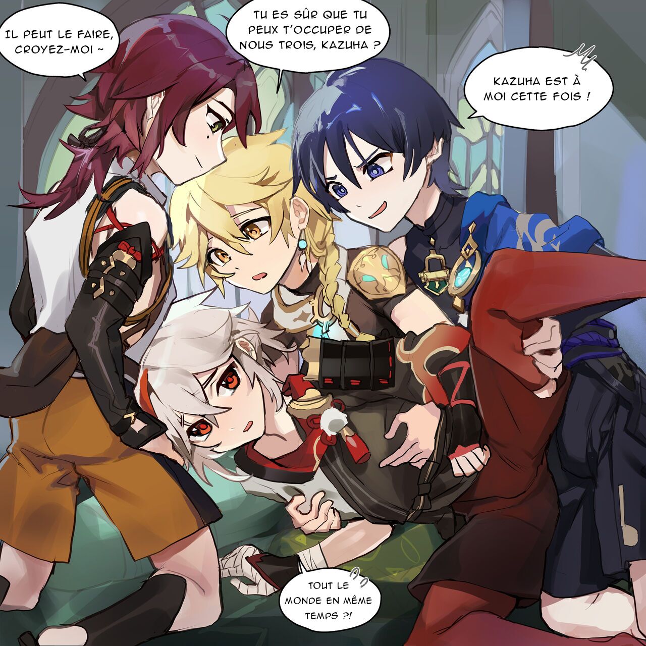 Aethers Inazuma Anemo Boys Adventure in Sumeru page 1 full