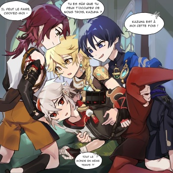 Aethers Inazuma Anemo Boys Adventure in Sumeru cover