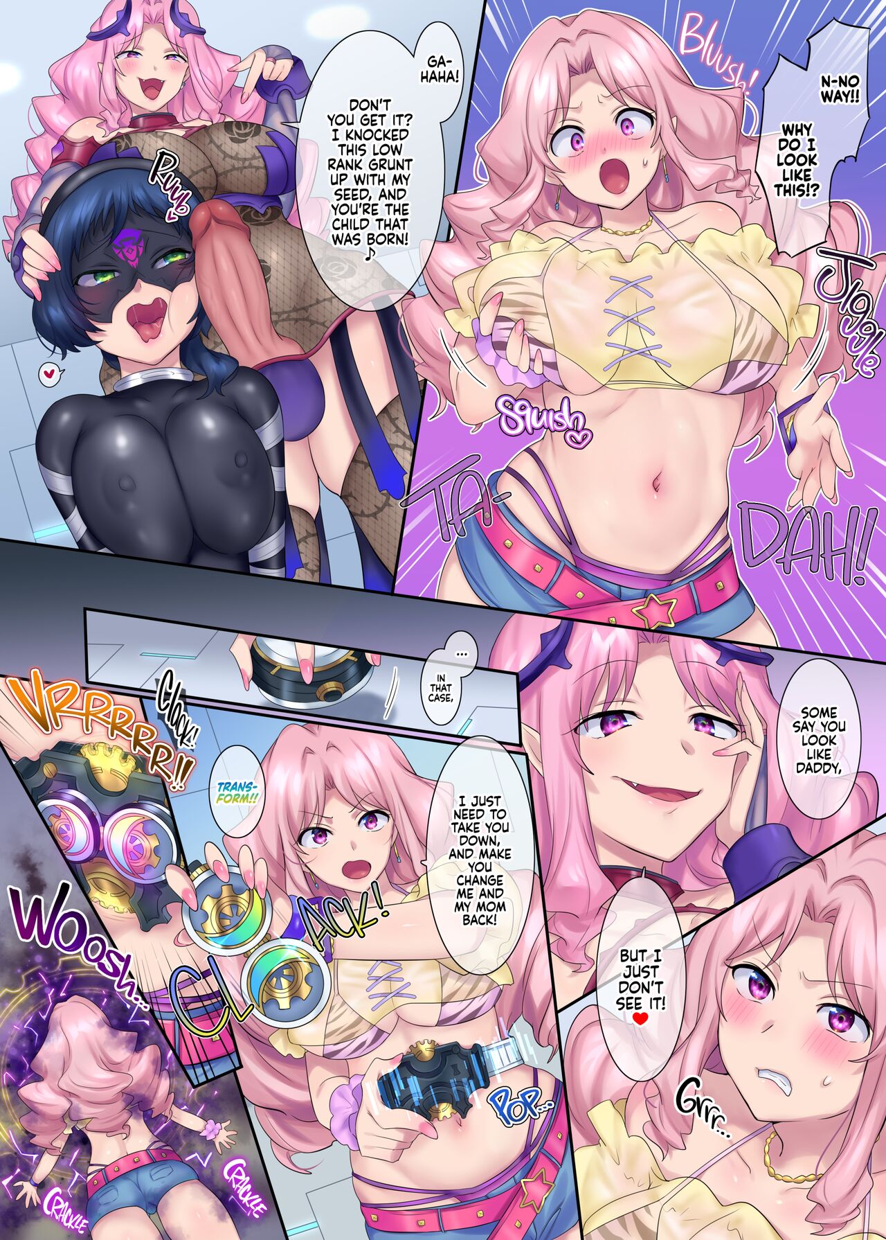 Hero TS Kako Kaihen ~Anata wa Zako Sentouin no Ko Datta yo ne~ | The hero got his past rewritten and turned into a woman! ~You're my low level combatant's daughter, aren't you?~ Englis page 10 full