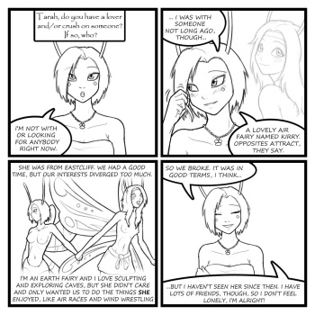 Fairies vs Tentacles - Character Questions cover