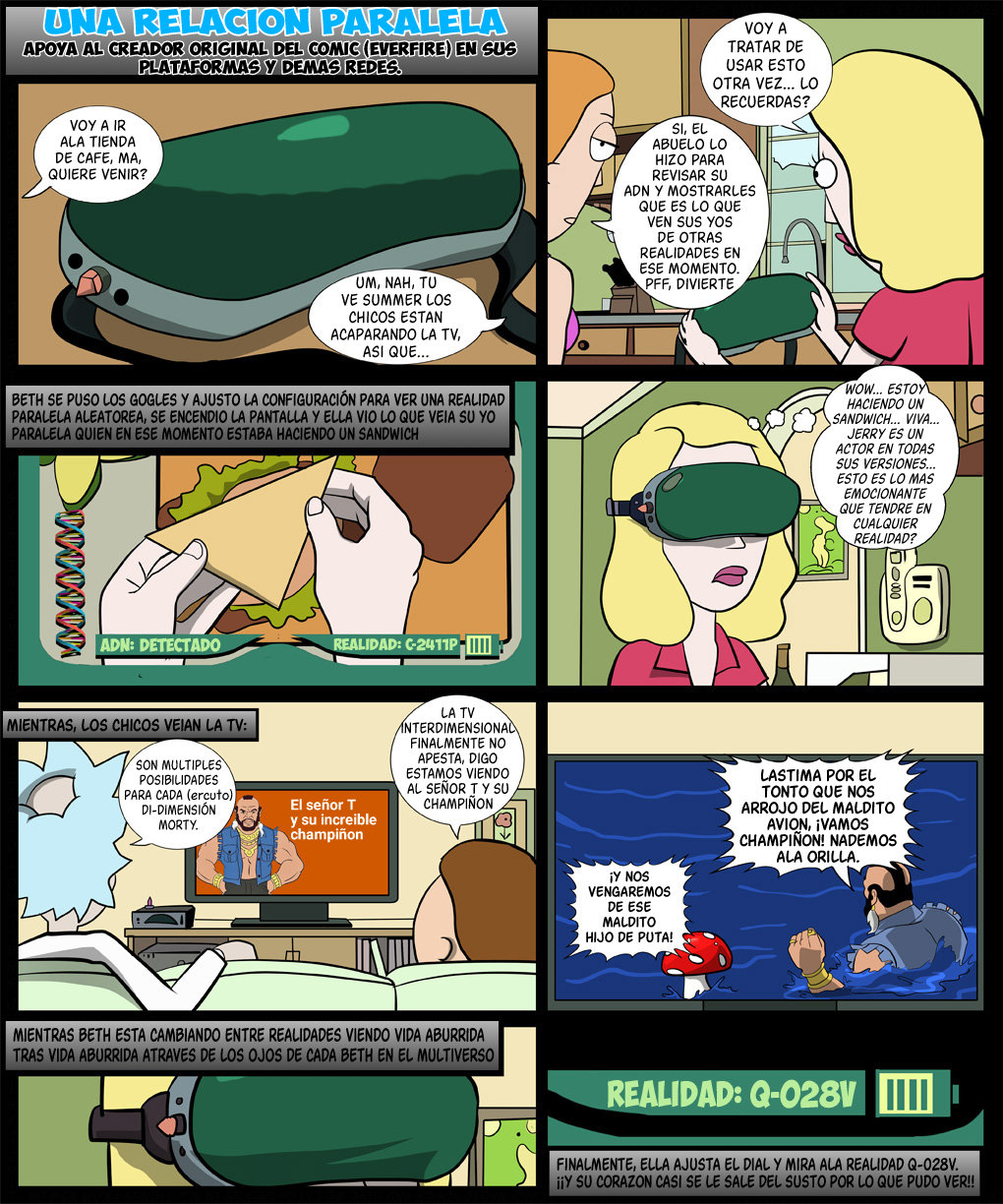 Una Relación Paralela  ~A Paralllel Relationship~ page 3 full