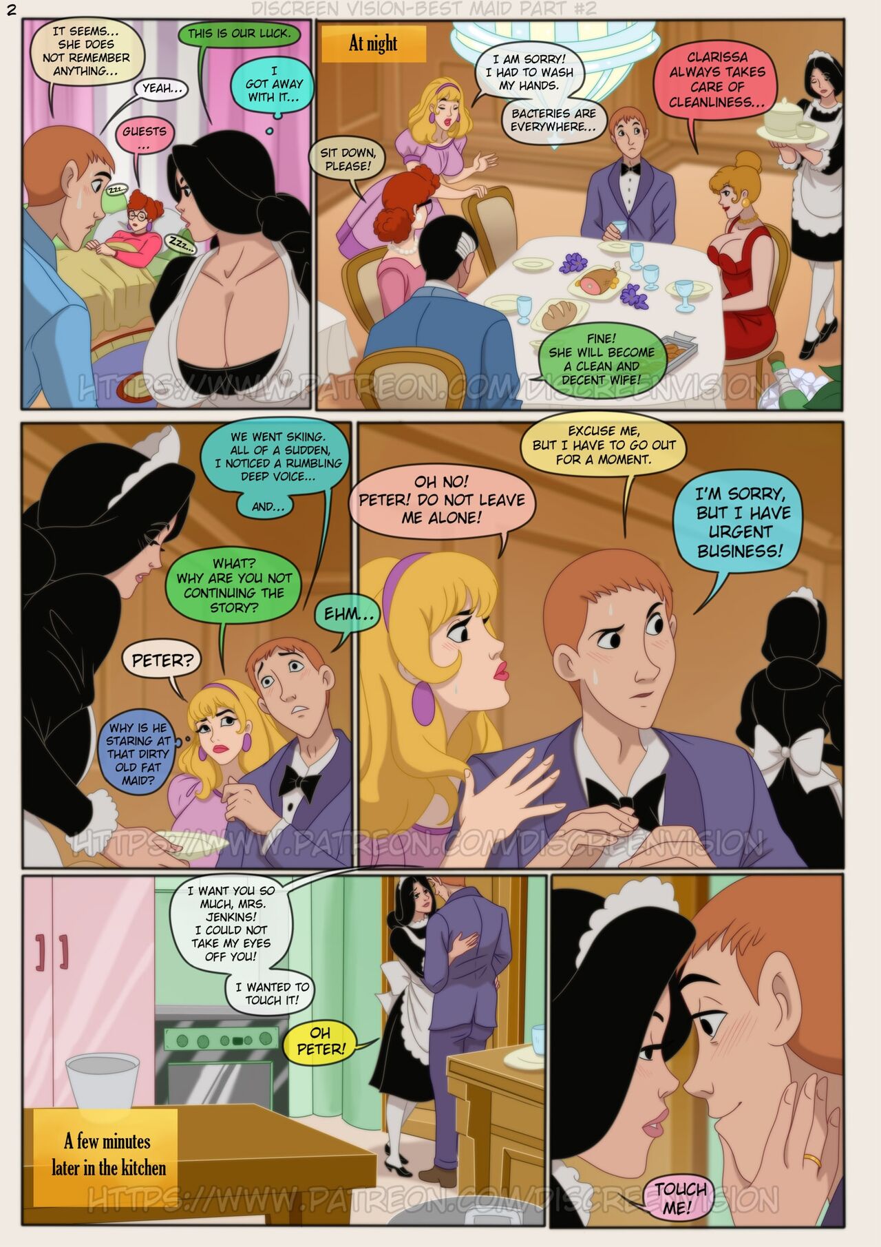 Discreen Vision- Best Maid Milf Comic page 9 full
