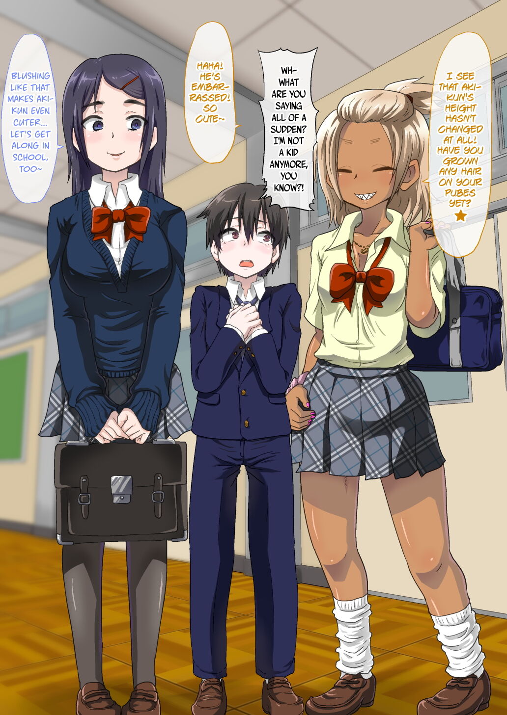 Kawaii Otokonoko ga Osananajimi no Onee-san ni Kaihatsu Sarete Mesuochi Nikubenki ni Naru made. page 7 full