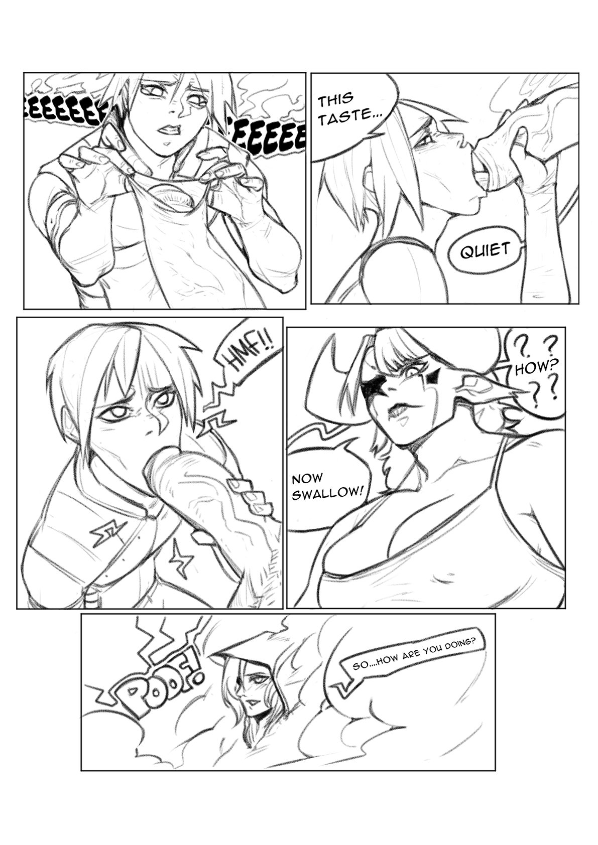 Infinite Walls Comic  @Hiddend8 page 6 full