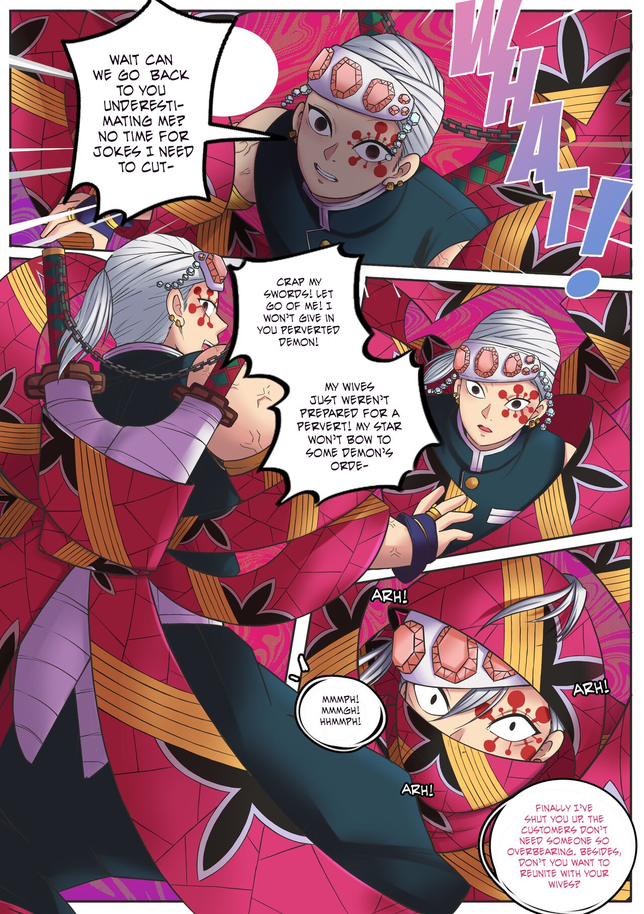 Kimetsu no Yaiba: Red Light District page 4 full