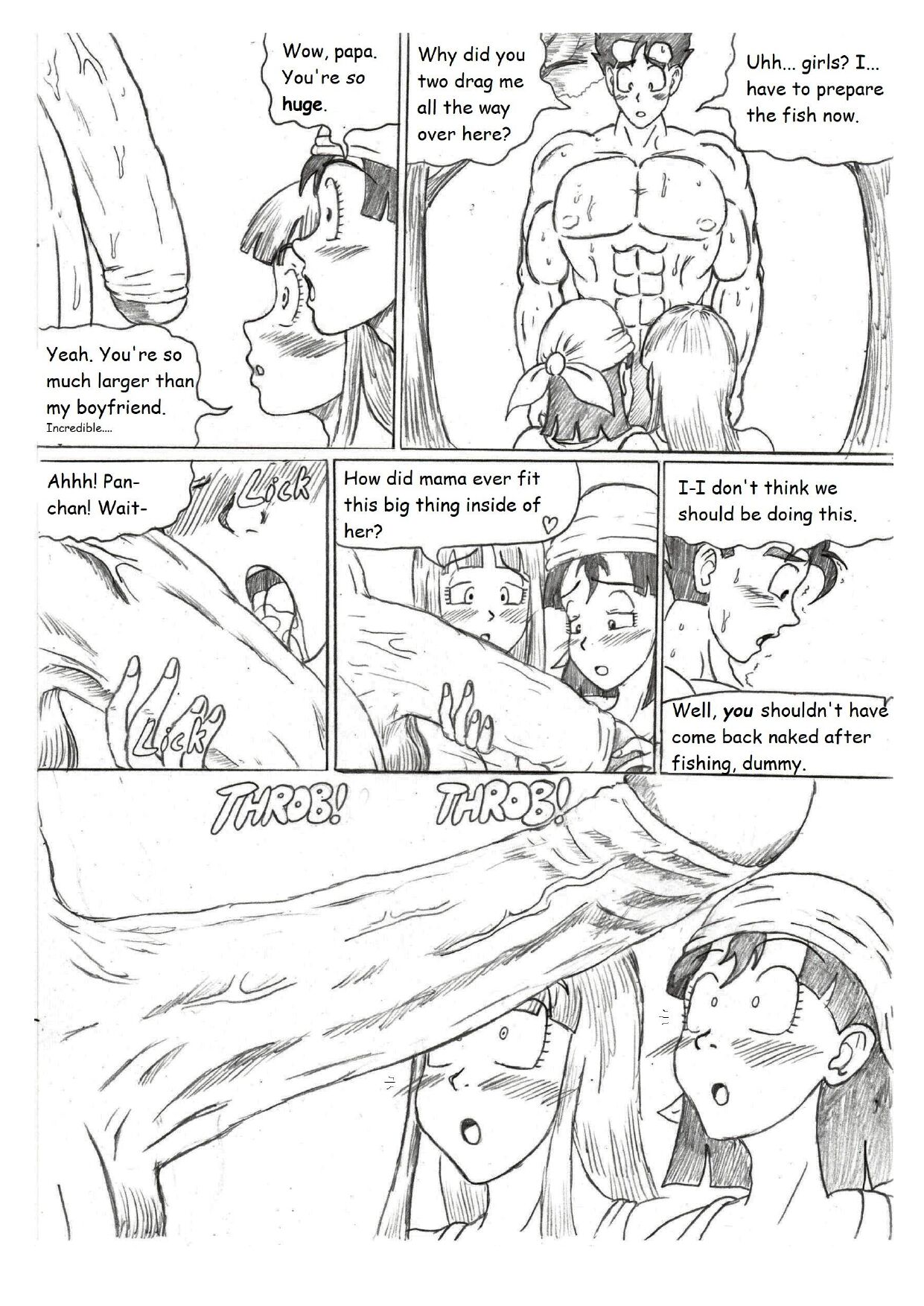 DRAGON BALL NTR 4 - Camping Trip page 4 full