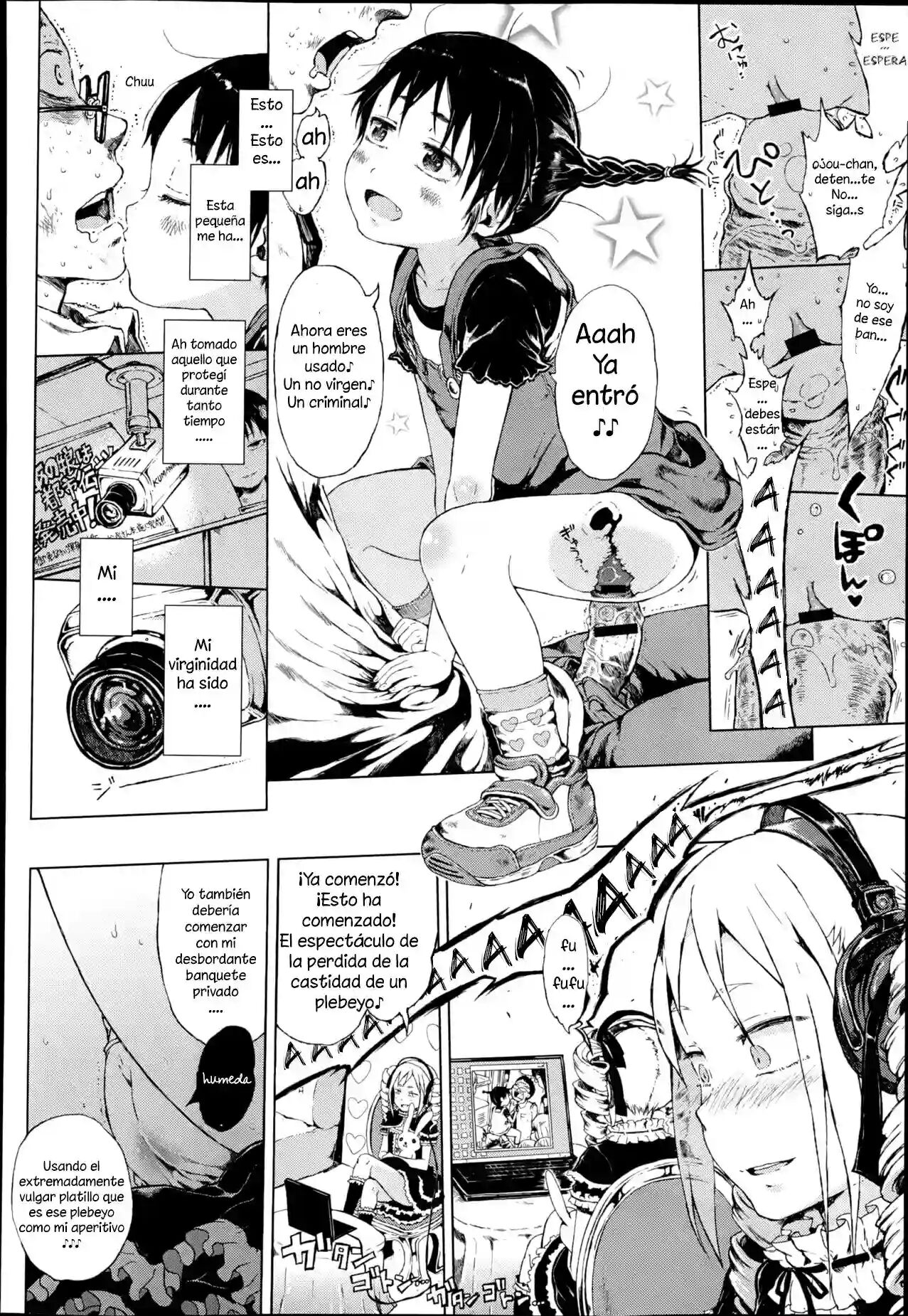 Dasshutsu! Chibikko Senyou Sharyou Zenpen | Escape! From The Lolitrain Ch. 1 page 8 full