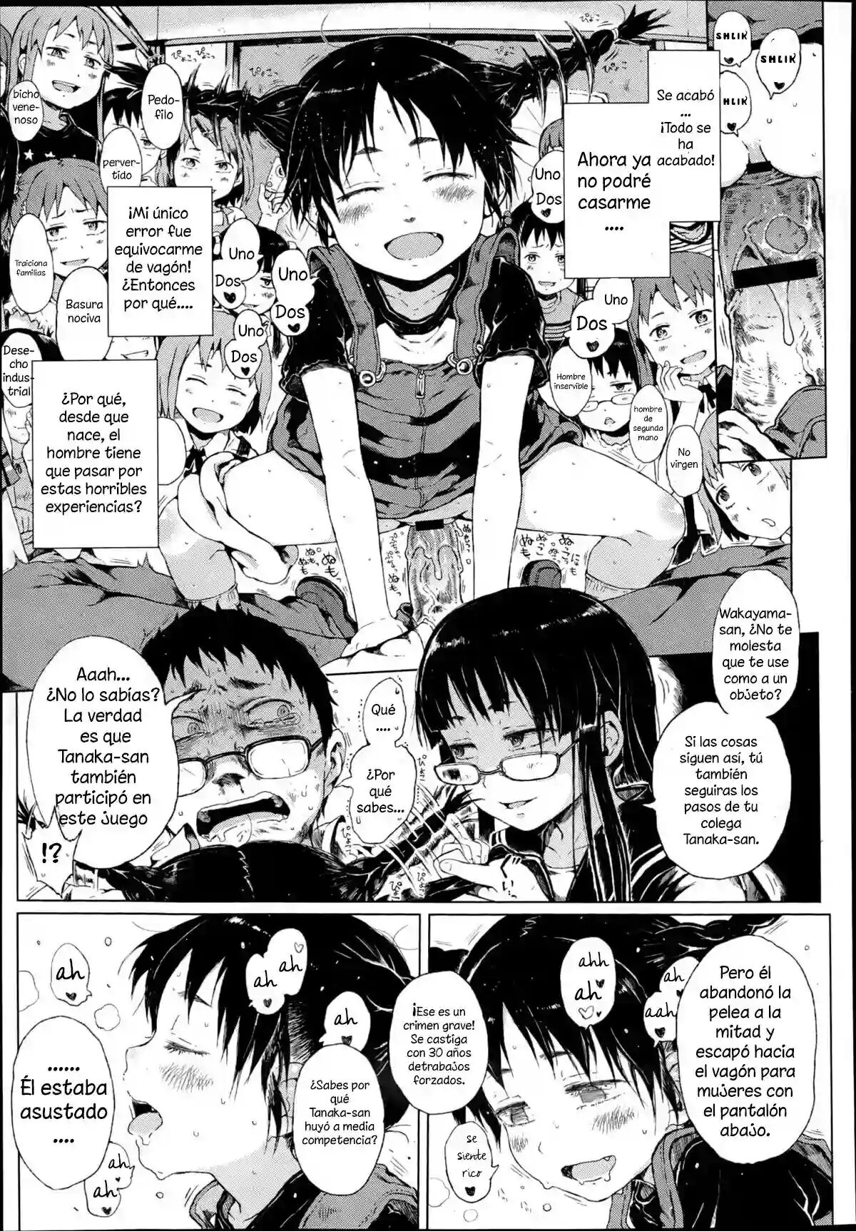 Dasshutsu! Chibikko Senyou Sharyou Zenpen | Escape! From The Lolitrain Ch. 1 page 9 full