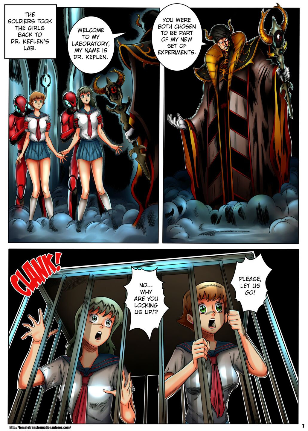 Dr Keflen's Experiment 1 page 10 full