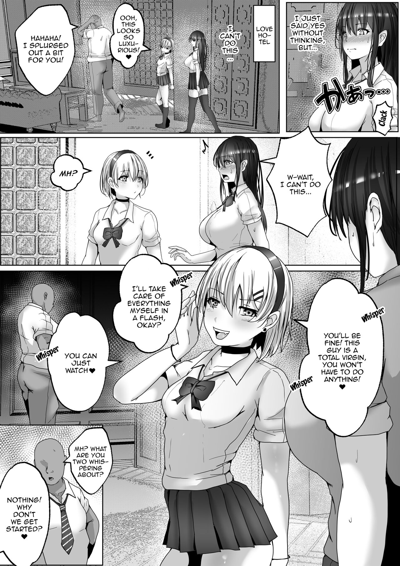 Papakatsu Shimai. Kairakuzuke no Nakayoshi Shimaidon. | Sugar Baby Sisters. Getting Along and Drowning in Pleasure Fucking Two Sisters at the Same Time page 6 full