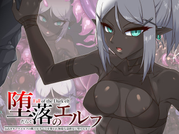 堕落のエルフ ～気高きダークエルフの戦士がすべてを奪われ無様な達磨女に堕ちるまで～ cover