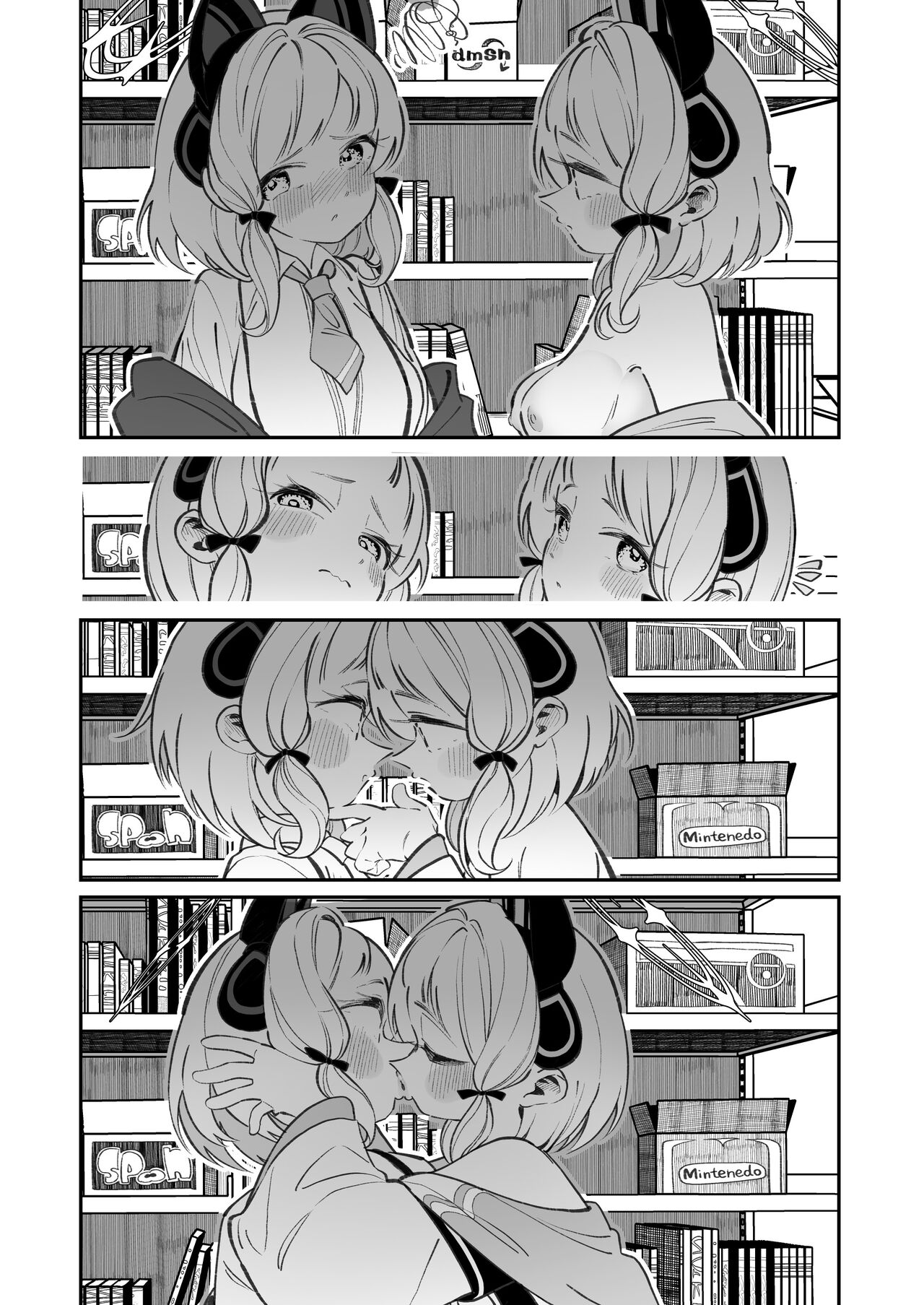 Midomomo Yuri Ecchi | 미도모모백합야한짓 page 6 full